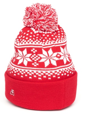 Шапка детская Atributika&Club ФК Спартак 93502, красная, размер 52-54