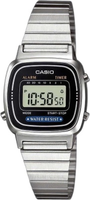 Японские наручные часы Casio Vintage LA-670WEA-1E с хронографом в магазине Спорт - Пермь