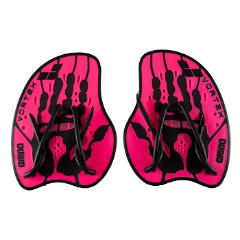 Лопатки для плавания ARENA VORTEX EVOLUTION HAND PADDLE 95232 095, размер L, pink-black в магазине Спорт - Пермь