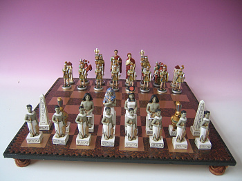Шахматы "Египтяне и Римляне" малые 95341S