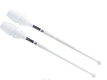Булавы SASAKI М-34JKGH Input-Rubber Clubs, 40,5 см, W - белый
