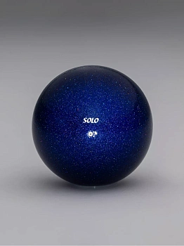 Мяч для художественной гимнастики SOLO BHML-9, 18,5см, "Звездное небо"