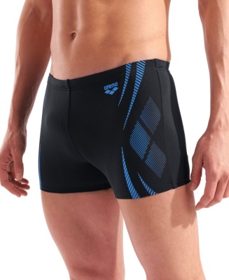 Мужские плавки-шорты Arena POSEIDONIA SWIM SHORT, 009074 508, black-turquoise в магазине Спорт - Пермь