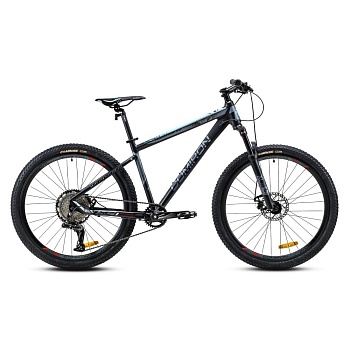 Велосипед COMIRON PREDATOR, 27,5", 11 скоростей, (17 рама), черный неон