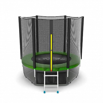 Батут EVO JUMP External 6ft (Green) + Lower net. зеленый в Магазине Спорт - Пермь