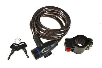 Замок велосипедный с ключом Golden Key, 10х1500мм (GK102.110)