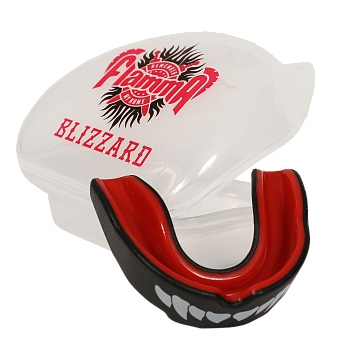 Капа FLAMMA Blizzard Monster 2.0 с футляром MGF-031MSTR2, 11+ в магазине Спорт - Пермь