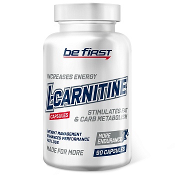 Be First - L-carnitine capsules (л-карнитин тартрат) - 90 капсул в магазине Спорт - Пермь