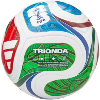 Мяч футбольный ADIDAS WC26 Trionda League BOX JD8045, размер 4