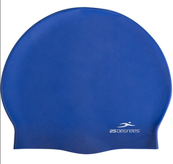 Шапочка для плавания юниорская 25D21004А, силикон, Nuance Navy в магазине Спорт - Пермь