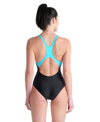 Купальник женский Arena SWIM PRO BACK GRAPHIC 005130, black-martinica в магазине Спорт - Пермь