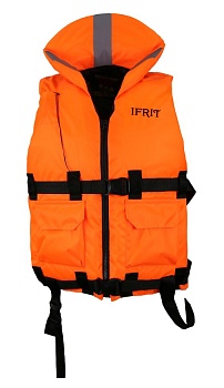 Жилет спасательный "IFRIT - 110", до 110 кг, оранжевый