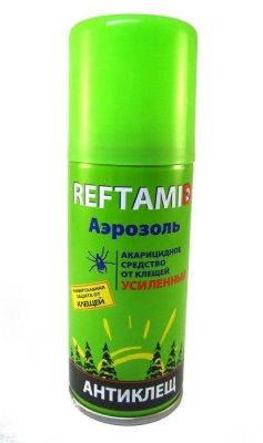 Репеллент Рефтамид Экстра Антиклещ (усиленный), 100 мл