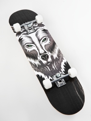 Скейтборд Saimaa 77 см, "Wolf", Артикул: SH04