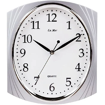 Кварцевые настенные часы La Mer GD106004 с плавным ходом секундной стрелки в магазине Спорт - Пермь