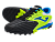 Бутсы многошиповые JOMA CANCHA CANS2401TF, цвет черный/зеленый