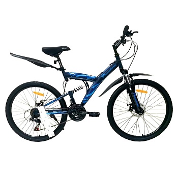 Велосипед Krypton PHANTOM 26", 21 скорость, (рама 18), синий