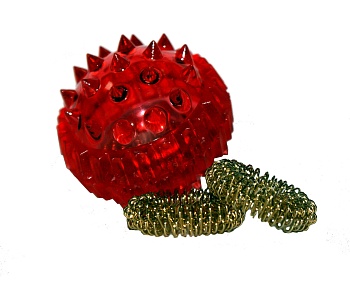 Массажный шарик для рук и ног Су-джок, 1 шарик+2 кольца в Магазине Спорт - Пермь