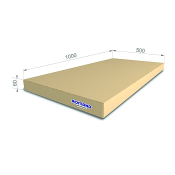 Мат (Мягкий щит) РОМАНА 1000*500*60, одинарный, 5.000.06 в Магазине Спорт - Пермь