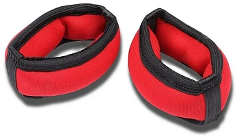Утяжелители Браслет INDIGO SM-256, 2х0,2кг, неопрен, красные в Магазине Спорт - Пермь