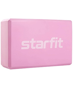 Блок для йоги Starfit YB-200, 22,5х15х8 см, цвет розовый пастель в Магазине Спорт - Пермь