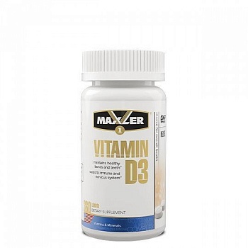 Maxler Vitamin D3 1200 МЕ (банка 360 таблеток) в магазине Спорт - Пермь