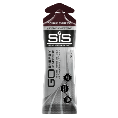 SiS Go Energy + Caffeine Gel, 60 мл - Энергетический гель с кофеином в магазине Спорт - Пермь