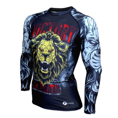Рашгард для MMA Rusco Sport LION, детский в магазине Спорт - Пермь