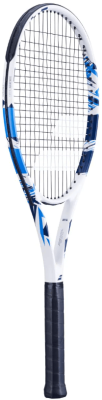 Ракетка для большого тенниса Babolat Evoke Team, 121245, ручка Gr 2, бело-синяя